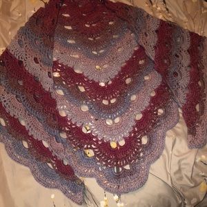 Crochet shawl